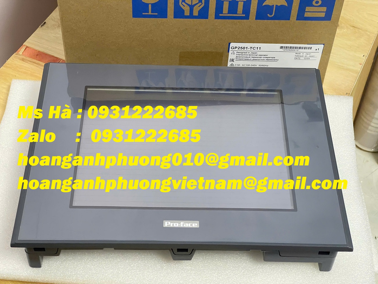 Màn hình công nghiệp GP2501-TC11 Proface  - màn hình cảm ứng